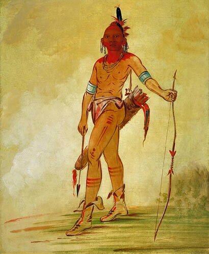 Petit-Chef peint par George Catlin en 1834