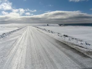 En route pour Langlade l'hiver