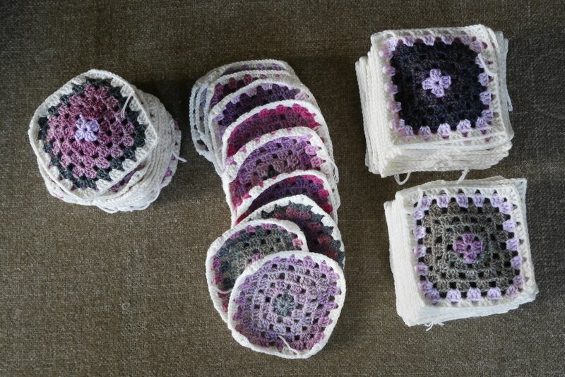 Plai en grannies roses -128