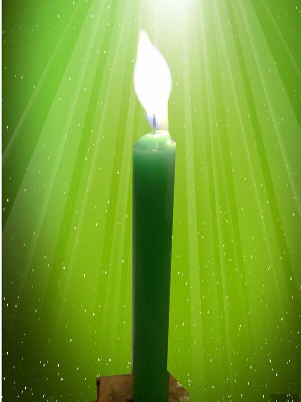 simple rituel pour avoir de argent avec bougie verte