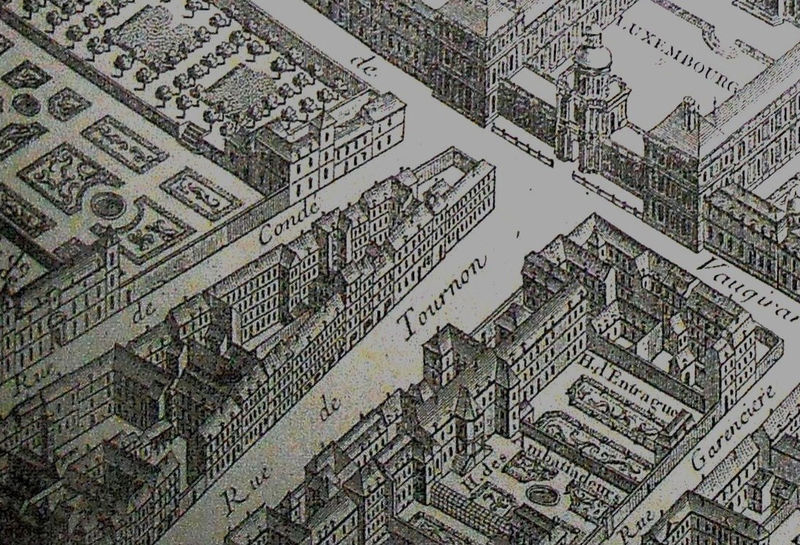 Rue De Tournon Paris Map