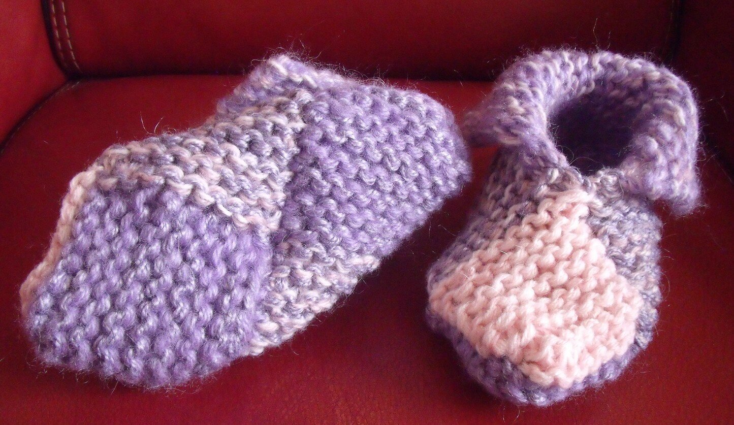 apprendre a tricoter des chaussons pour adultes