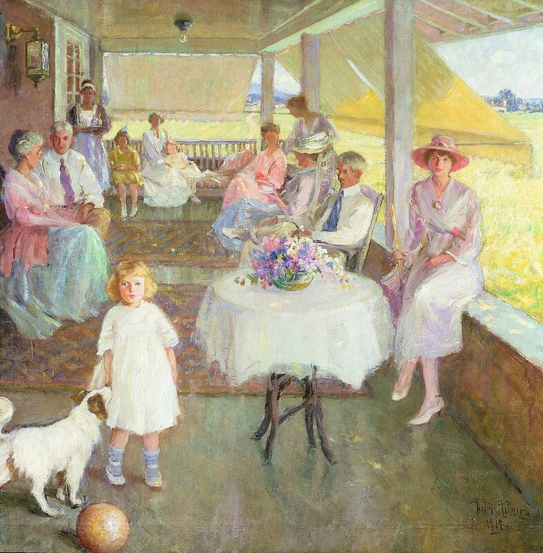 Palmer Pauline - family-gathering-1919-pauline-palmer