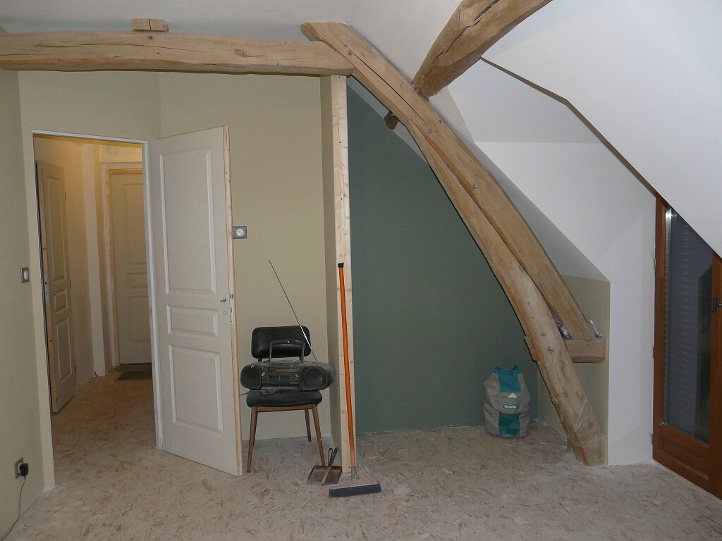 Wc presque fini et peintures chambre finies les travaux de notre ...