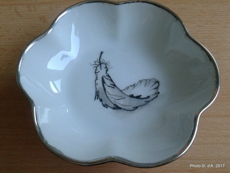1-coupelle filet platine brillant