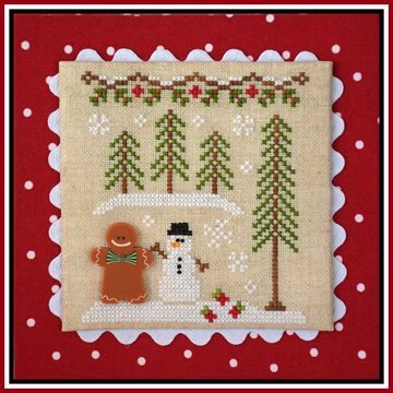 gingerbread boy and snowman