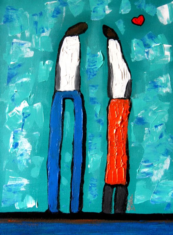Peinture rencontre amoureuse