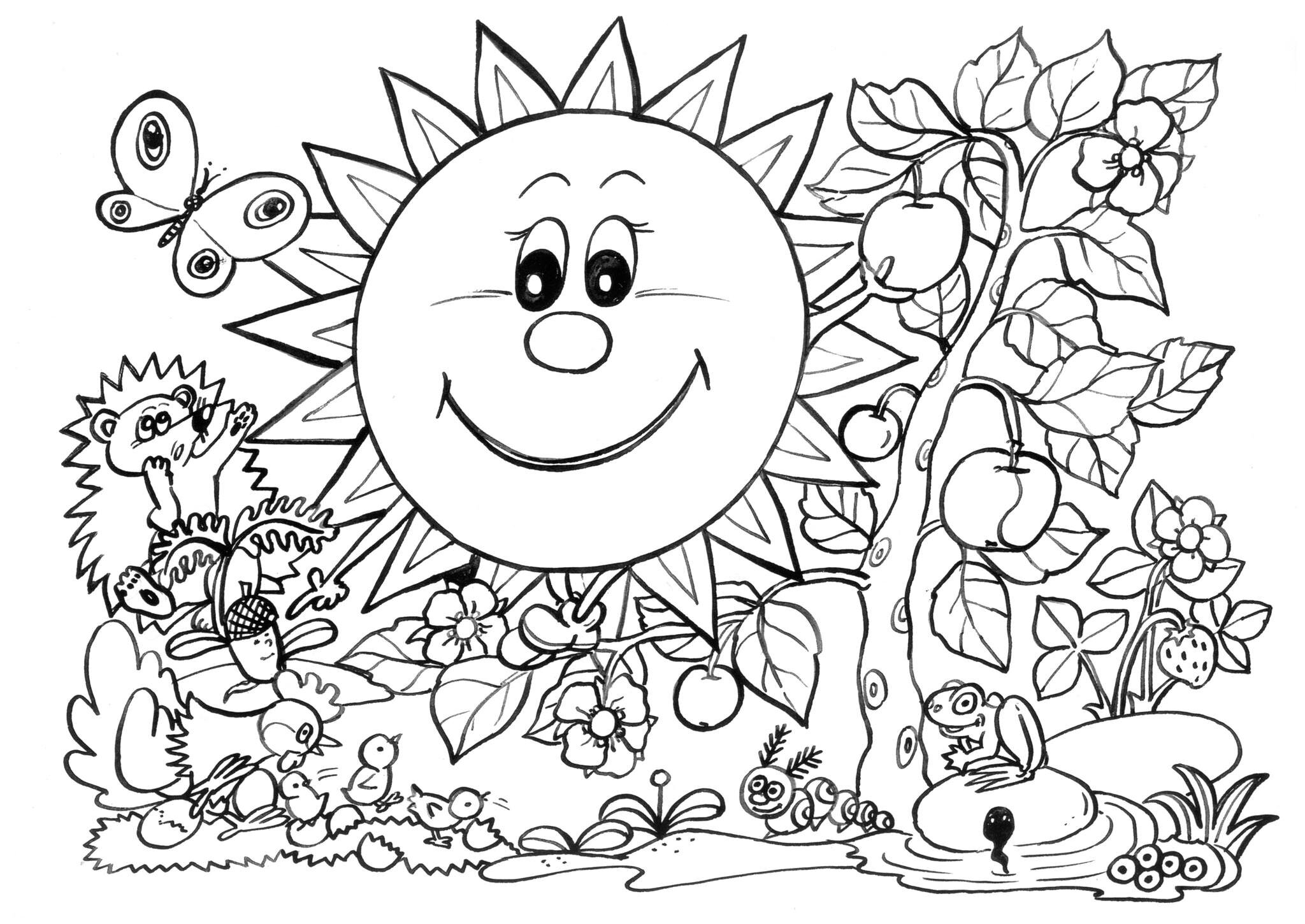 Coloriages soleil Assistante Maternelle Argenteuil Orgemont Coloriages soleil