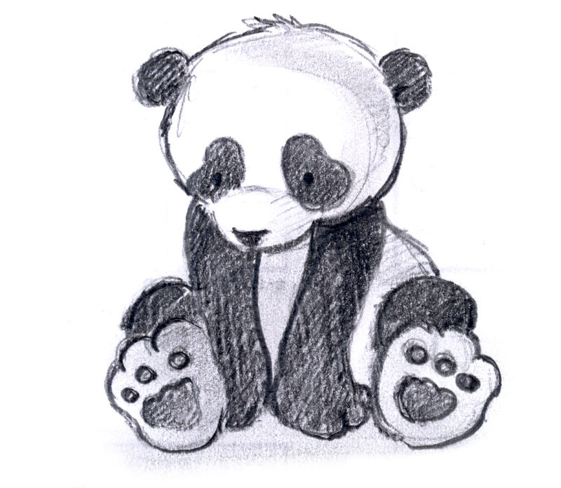 Dessin De Panda Facile