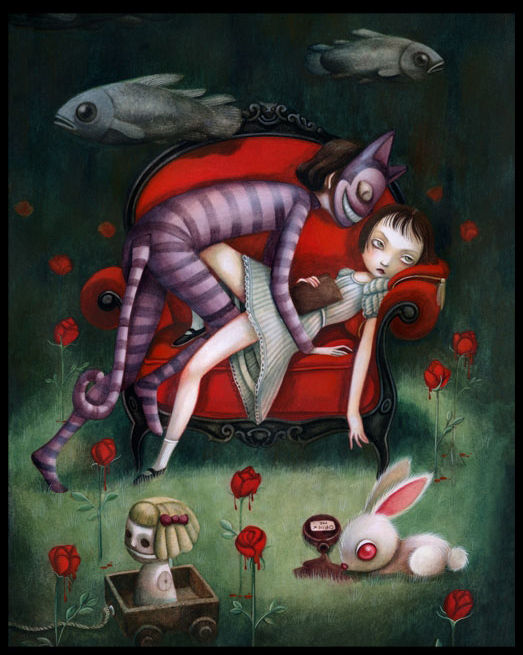 Alice au pays des merveilles, illustré par Benjamin Lacombe. 31220269