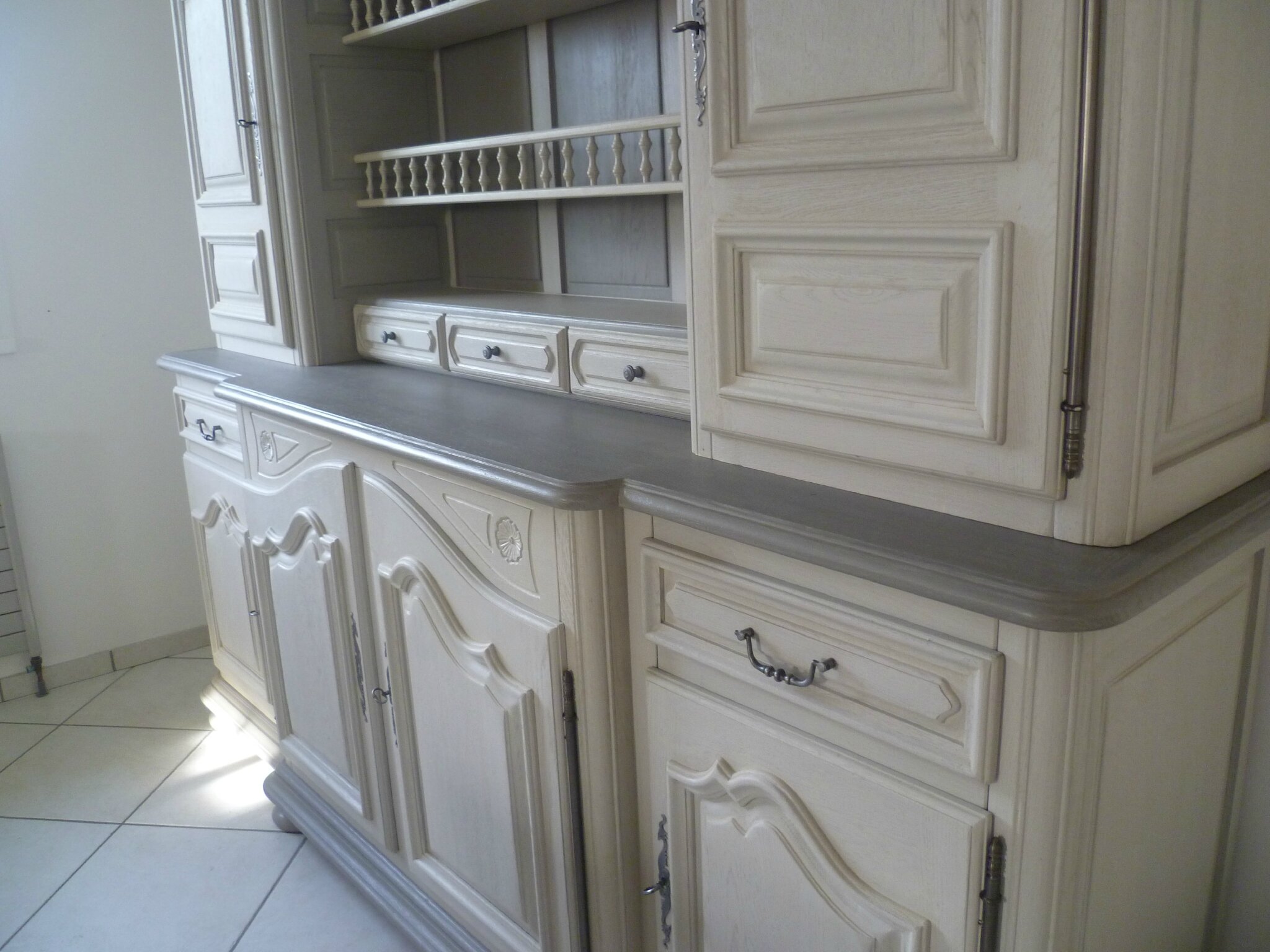 Buffet, enfilade, crédence, dressoir, bahut, Relooking meuble customisation r -> Rénovation Bahut Buffet, enfilade, crédence, dressoir, bahut, Relooking meuble customisation r -> Rénovation Bahut