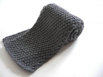 comment tricoter un echarpe pour homme