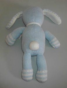 tricoter un lapin doudou