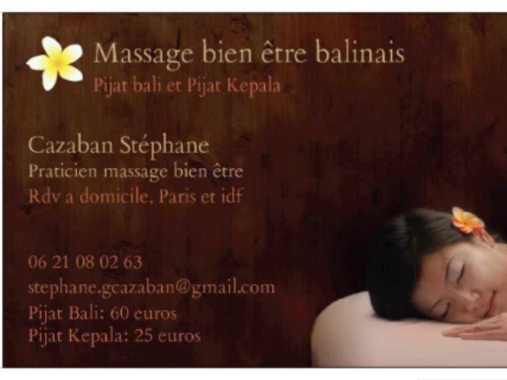 Exemple Carte De Visite Massage Bien Etre 😛