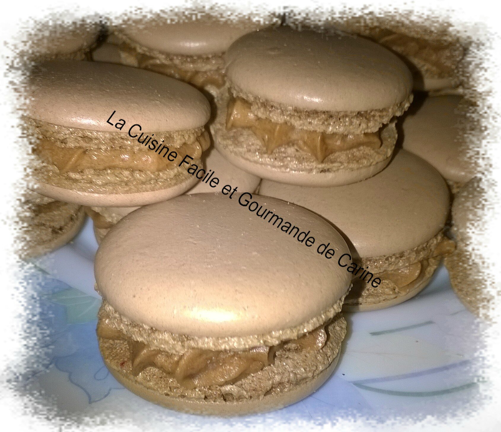 Ganache Macarons Café La Cuisine Facile et Gourmande de Carine