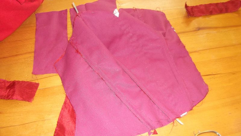 essayage du corset essayage du corset
