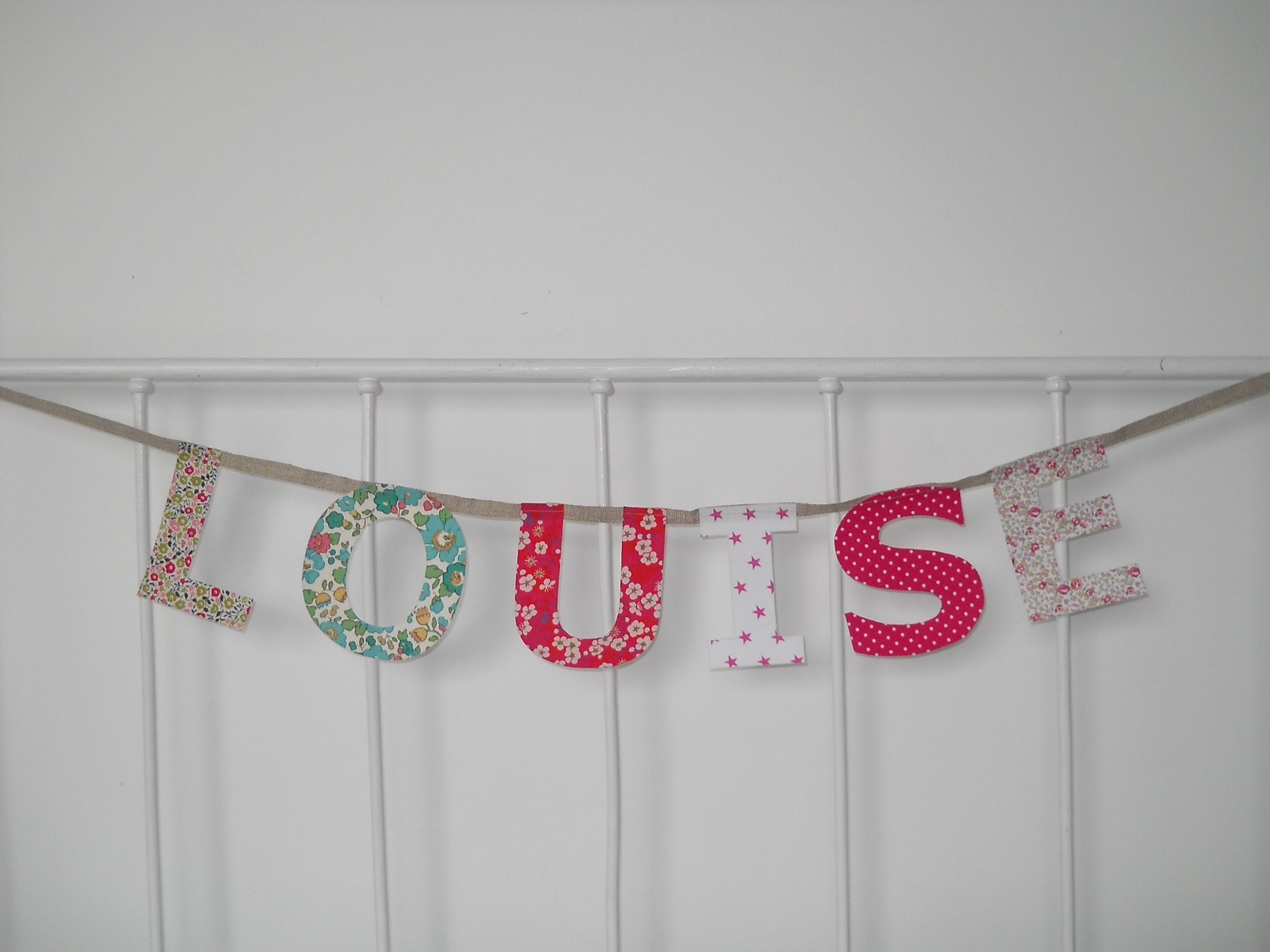 Guirlande prenom chambre bebe – sariva.net