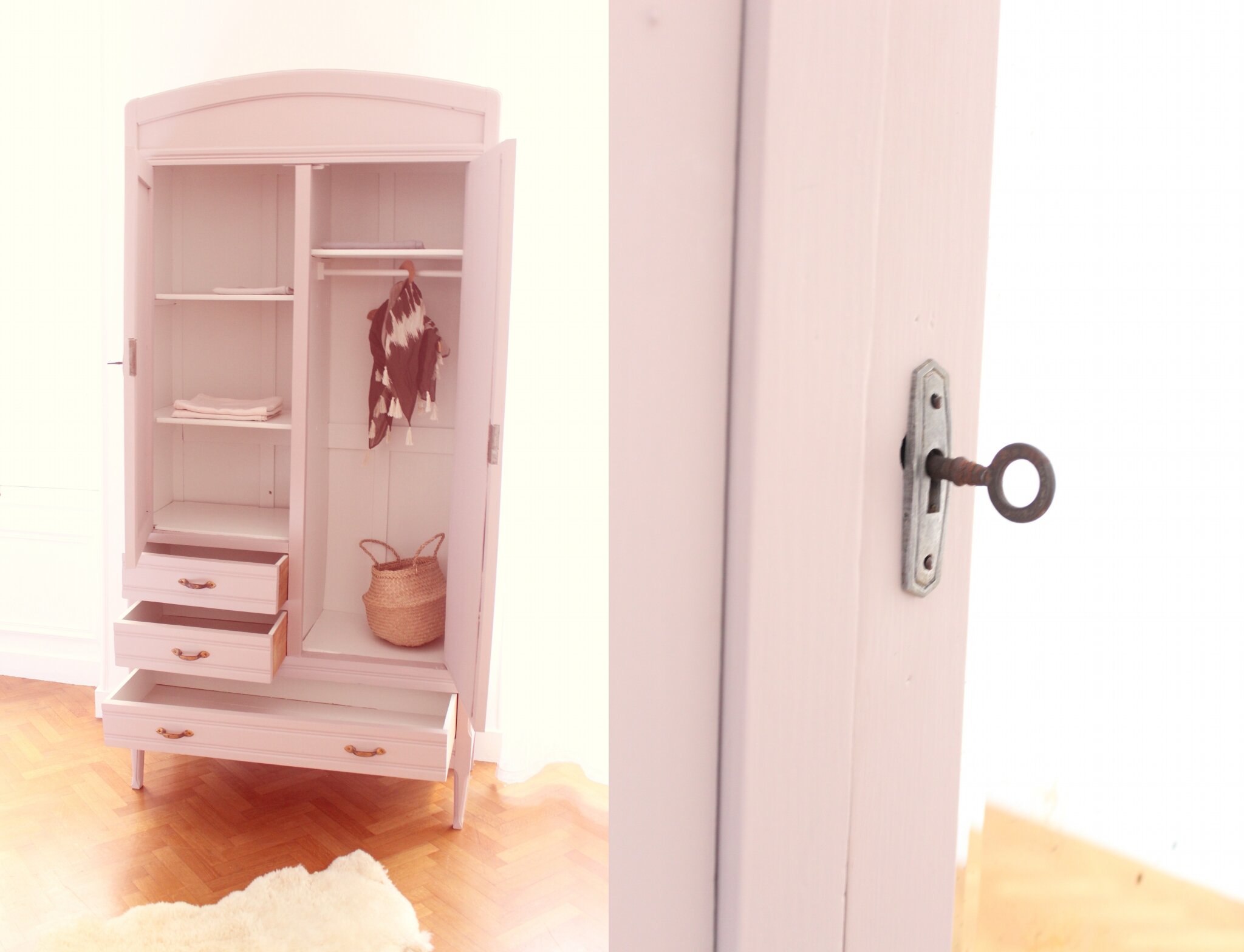 Peinture chambre rose et taupe: couleur peinture chambre a coucher ...