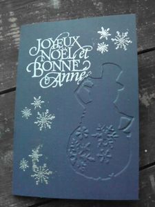 carte bonhomme bleu