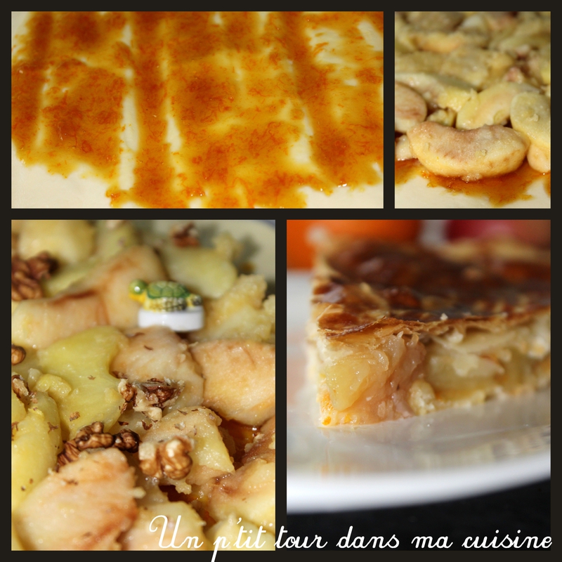 Galette rois pomme orange1