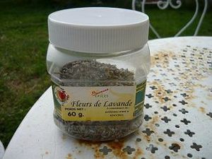 lavande en boite