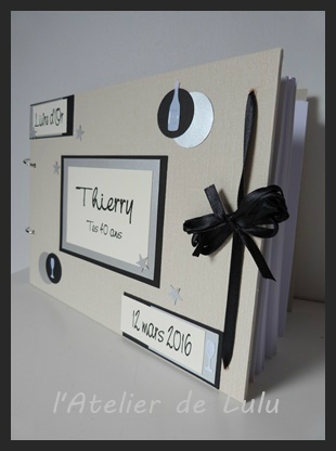 livre d'or anniversaire artisanal