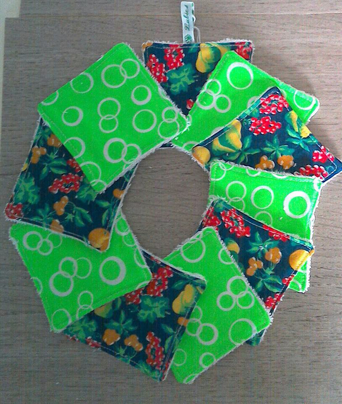 lingettes fruits vert fluo réf pl 503
