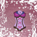Bustier violet