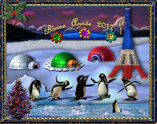 022-carte-voeux-
bonne-année-2017-pingouins-igloo-Tour-Eiffel-bleu-blanc-rouge