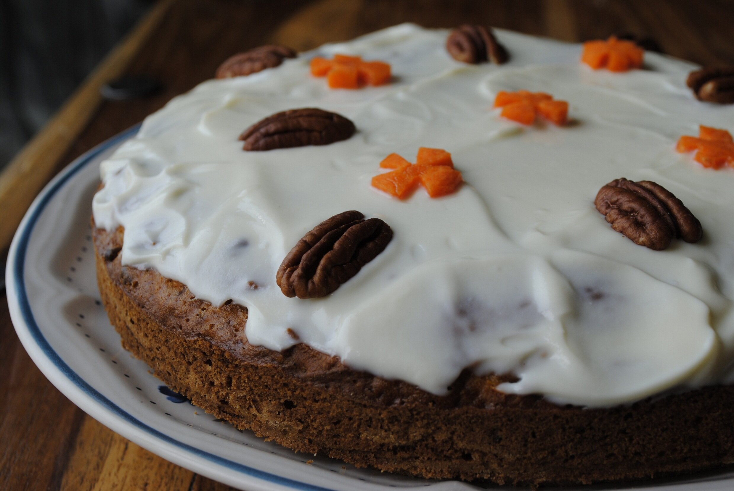 Carrot Cake aux noix de pécan KiyaKuisine