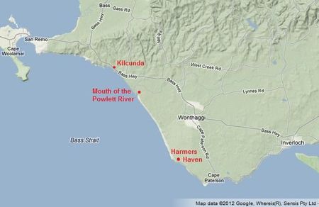 Wonthaggi_map