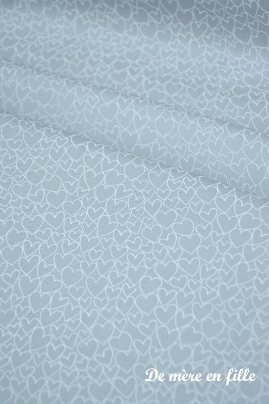 coeurs gris