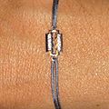 c) Argent massif et zirconium Lame / Silver and zirconium
