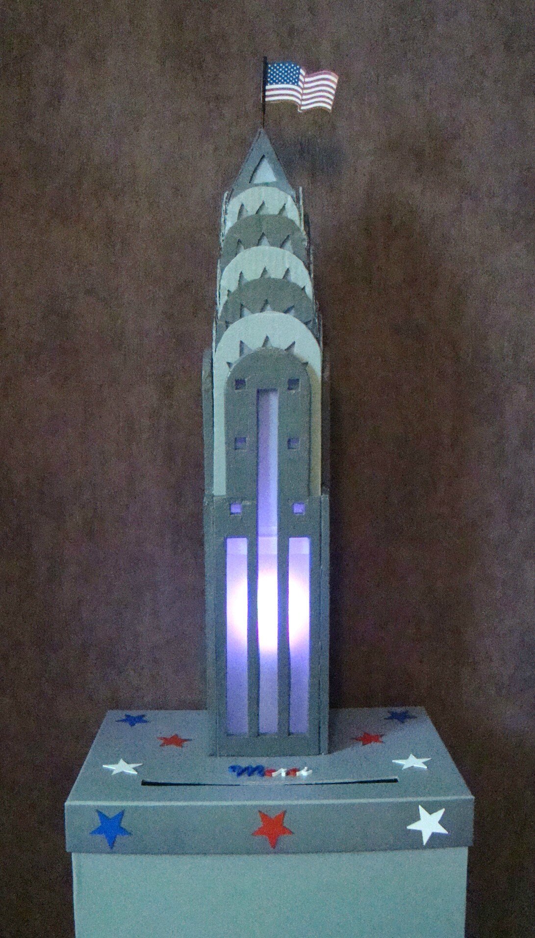 Chrysler building lampe