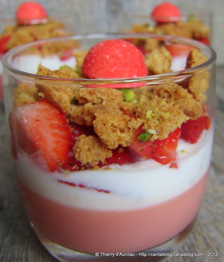 PannaCotta Fraises TAGADA, pour les enfants et les plus grands ! UN
