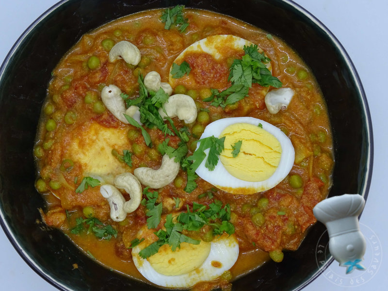 Curry Aux Oeufs Durs Le Palais Des Saveurs