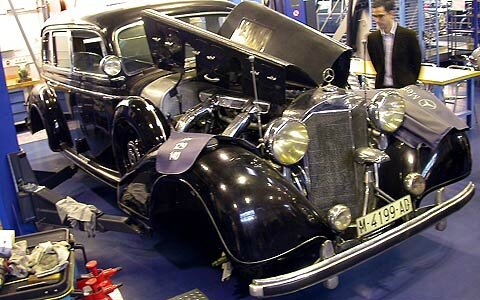Mercedes 770 w150 survivantes (XI) : Pullman Limousine du Général Franco 110230677