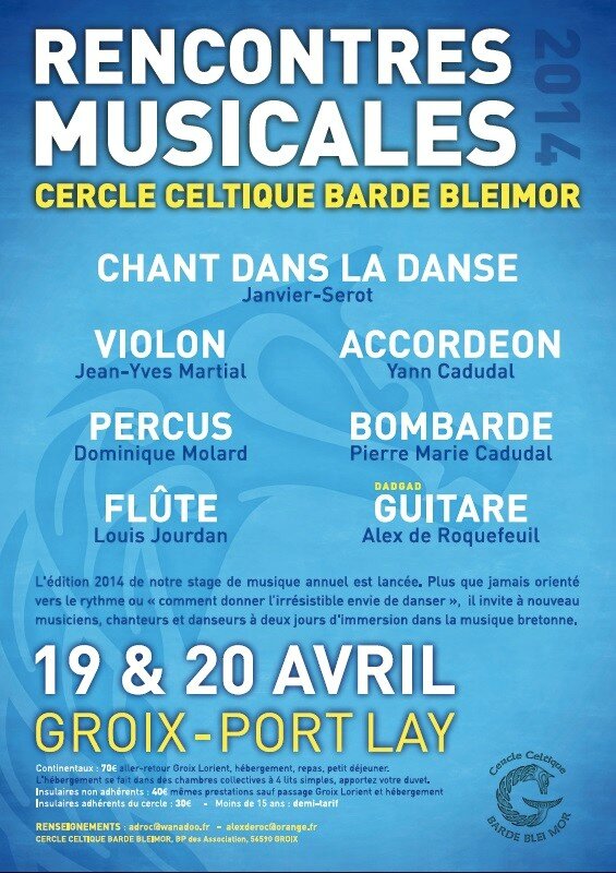 Rencontres musicales irlandaises 2017