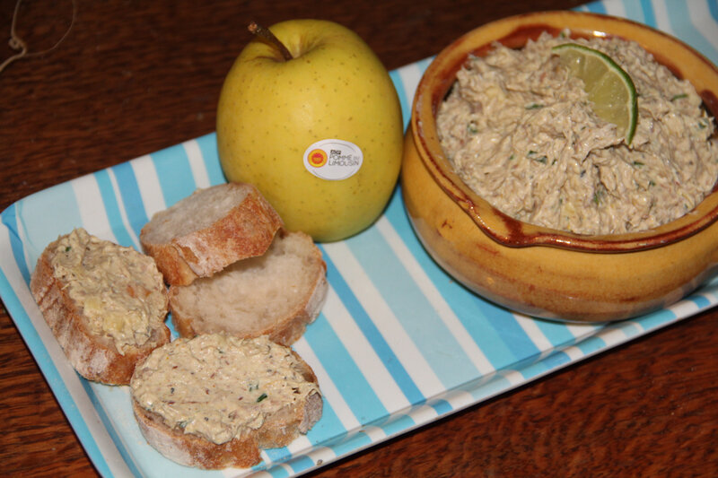 Rillettes De Sardines Au Fromage Frais A La Pomme Au Curry Et Au