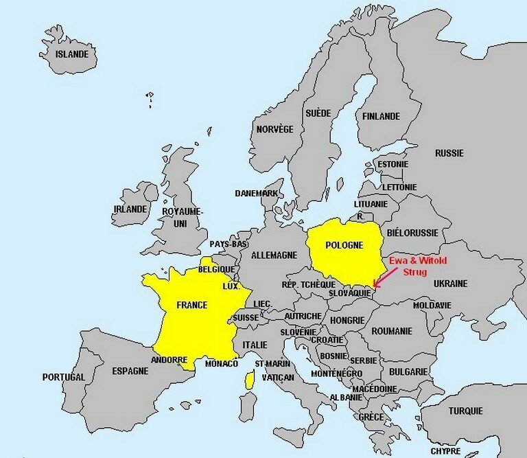 pologne carte europe - Image
