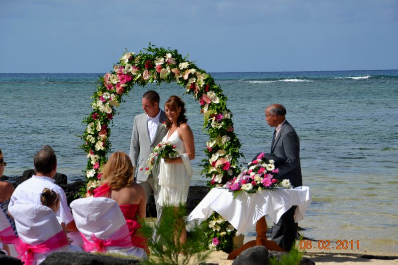 Mariage Sur La Plage Photo De Ile Maurice Blog De Katy