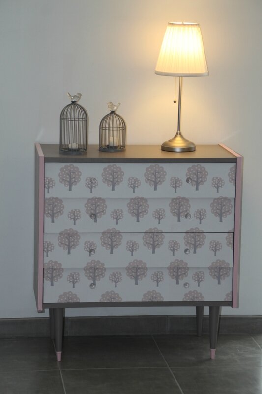 La commode ferm living ou comment transformer une vieille commode ... Armoire enfant peinte