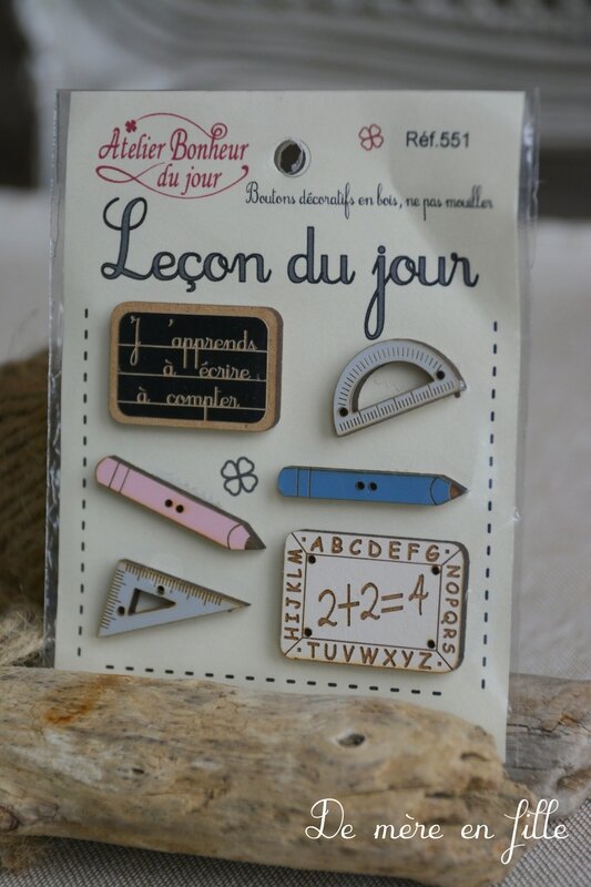 carte leçon du jour