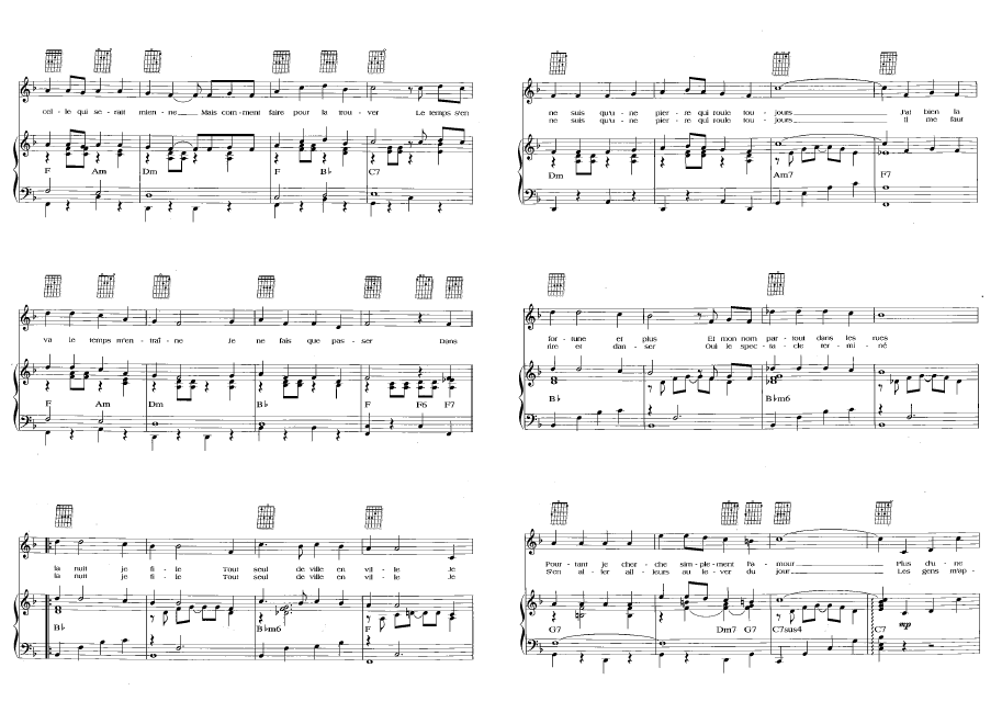 Johnny Hallyday L Idole Des Jeunes Paroles Partition piano l idole des jeunes