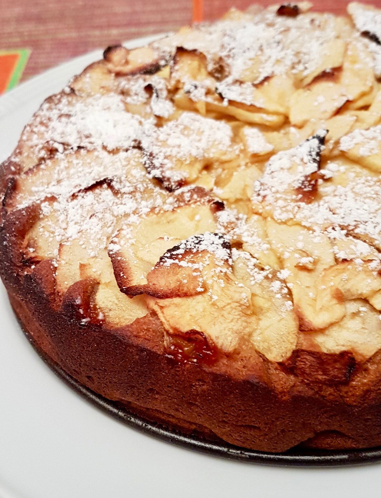 GATEAU INVISIBLE AUX POMMES Dames Tartines Sans Gluten Sans Oeuf