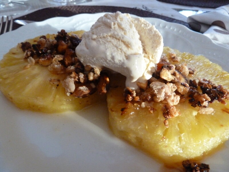 Ananas rôti à la créole La table de Pascaloue