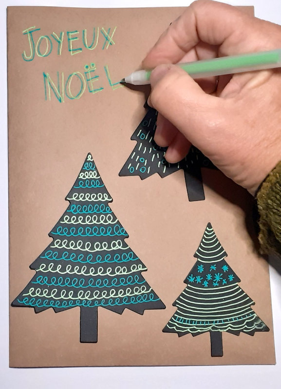 388-Noël et Nouvel An-Carte sapins 1 (38)