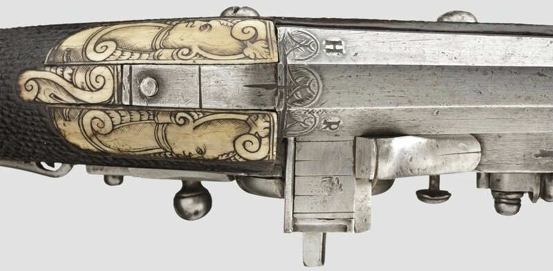 A wheellock puffer for enlisted men of the Saxon Electorate Palace Life Guard, circa 158090