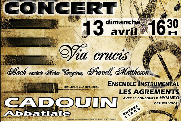 Concert Cadouin 2014