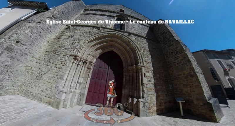 Église Saint-Georges de Vivonne – Le couteau de RAVAILLAC